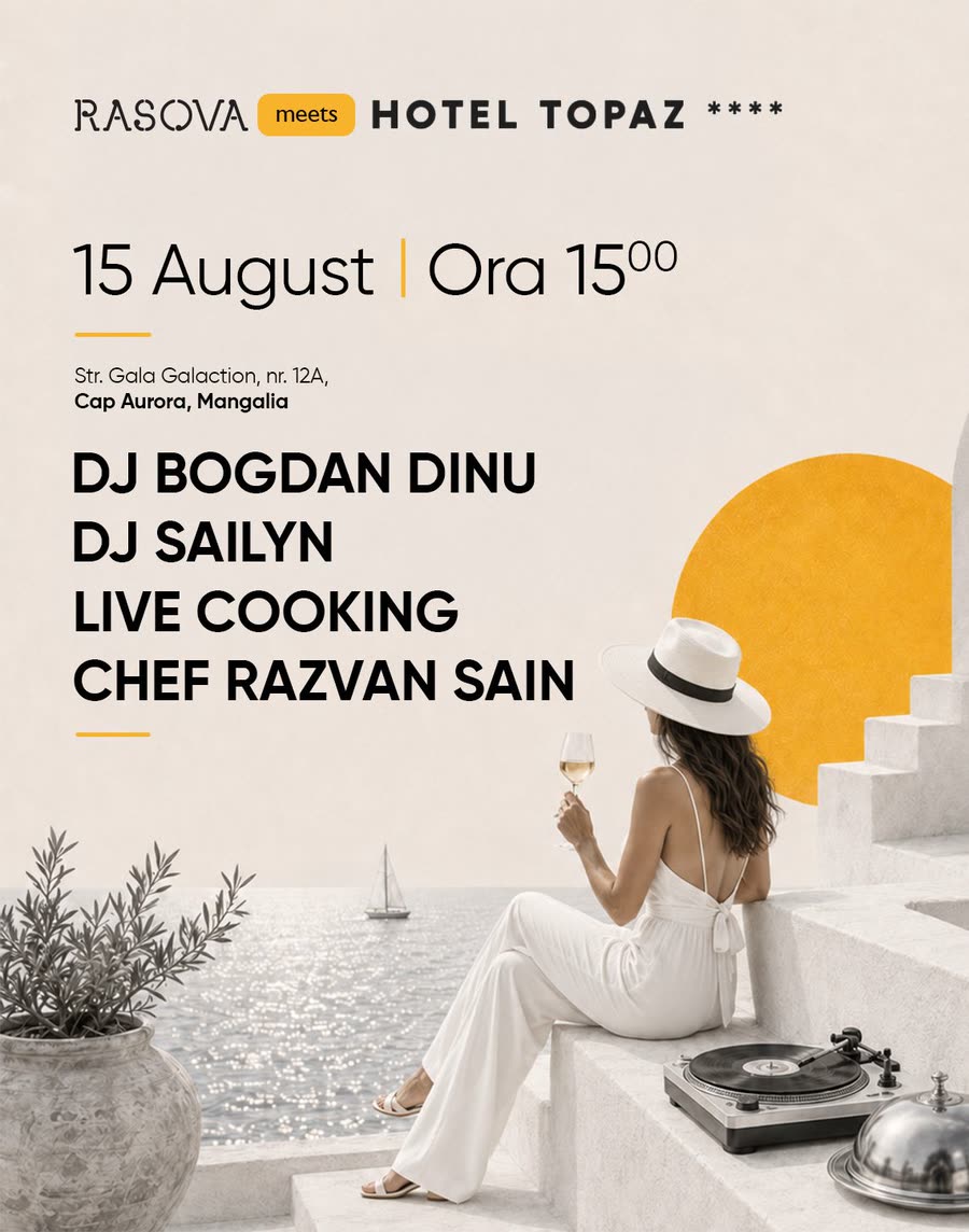 Afisul evenimentului Rasova meets Hotel Topaz