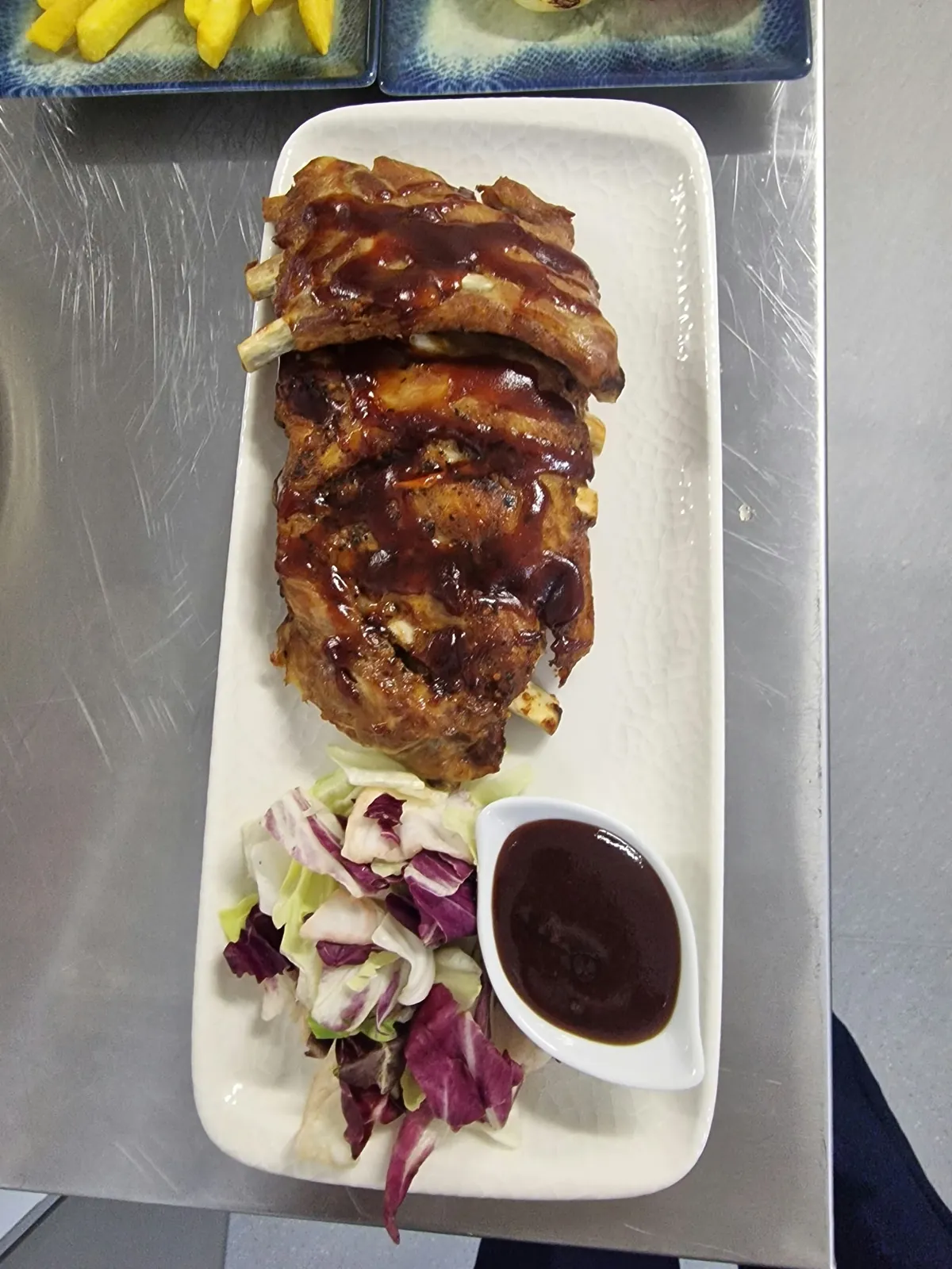 Coaste de porc glazurate